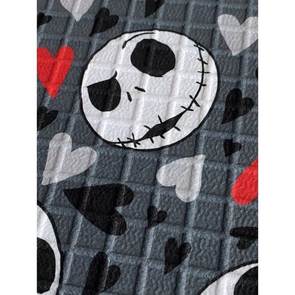 Nightmare Before Christmas Jack Skellington Valentines Rubber Outdoor Mat 18x30” - Picture 12 of 16